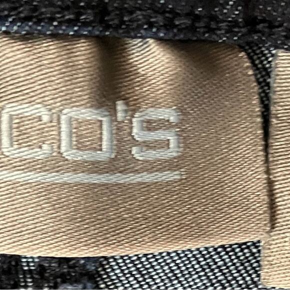 Chico's Dark Blue stretch Ankle & Cropped Jeans (0) - Picture 3 of 9